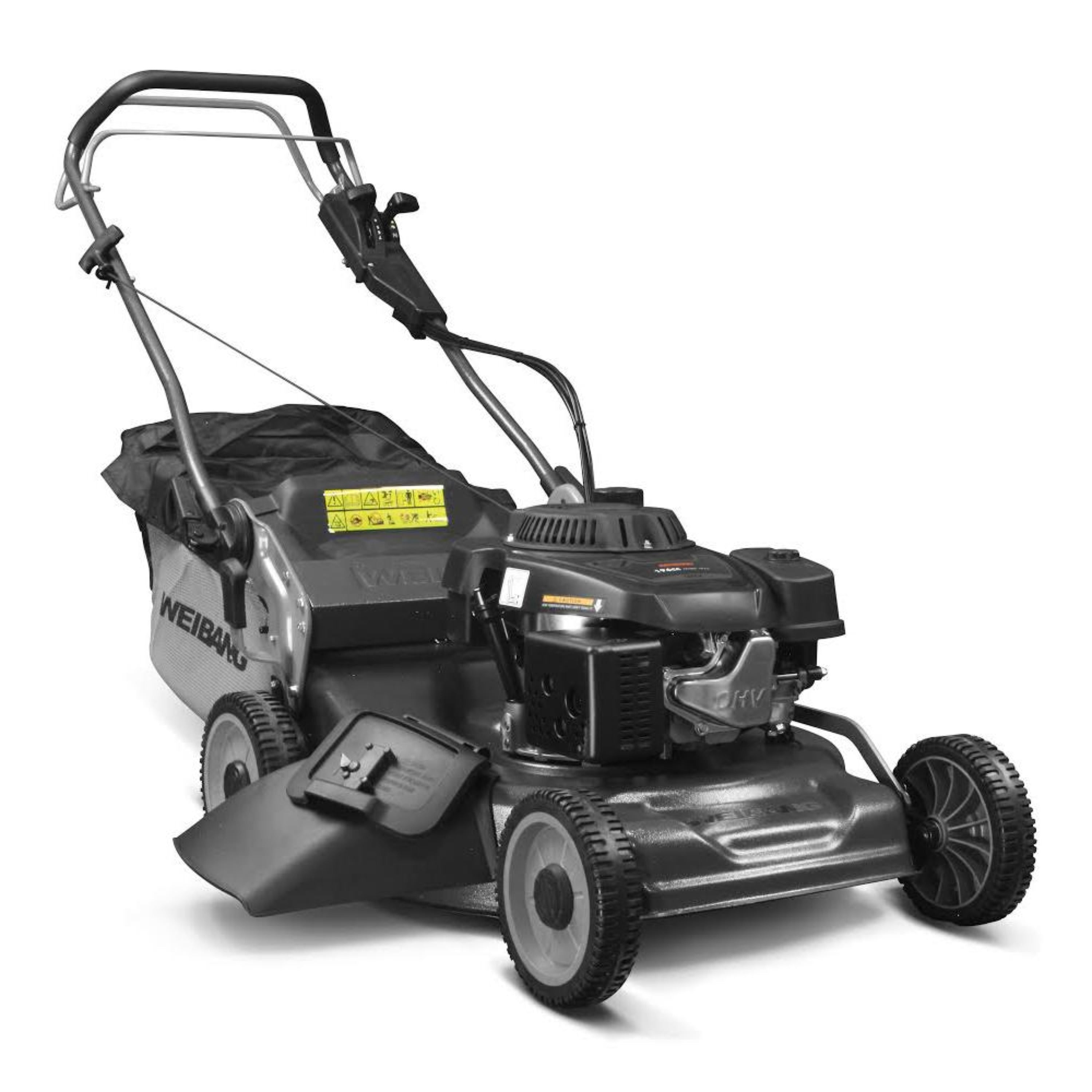 The Weibang SD is our commercial 3 in 1 mower. With our class leading 196cc engine and shaft drive technology this mower is extremely strong and durable. 