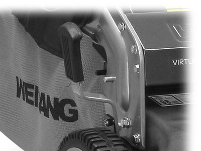 The Weibang SD is our commercial 3 in 1 mower. With our class leading 196cc engine and shaft drive technology this mower is extremely strong and durable. 